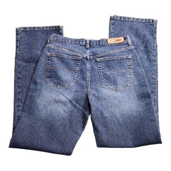 Y2K Tommy Hilfiger boot cut jeans Size 8 Blue Women's‎ Zipper Button - Picture 9 of 11